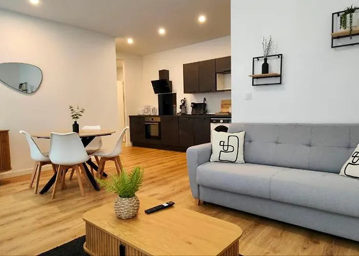 公寓 Natural 4 Pers Wifi Parking *